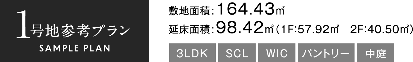 1号地参考プラン