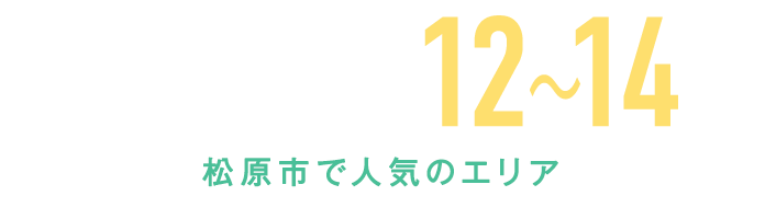 近鉄南大阪線 「河内天美」駅12〜14分